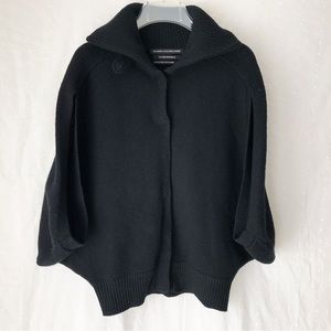 Merino wool cashmere sweater cardigan, size S/P